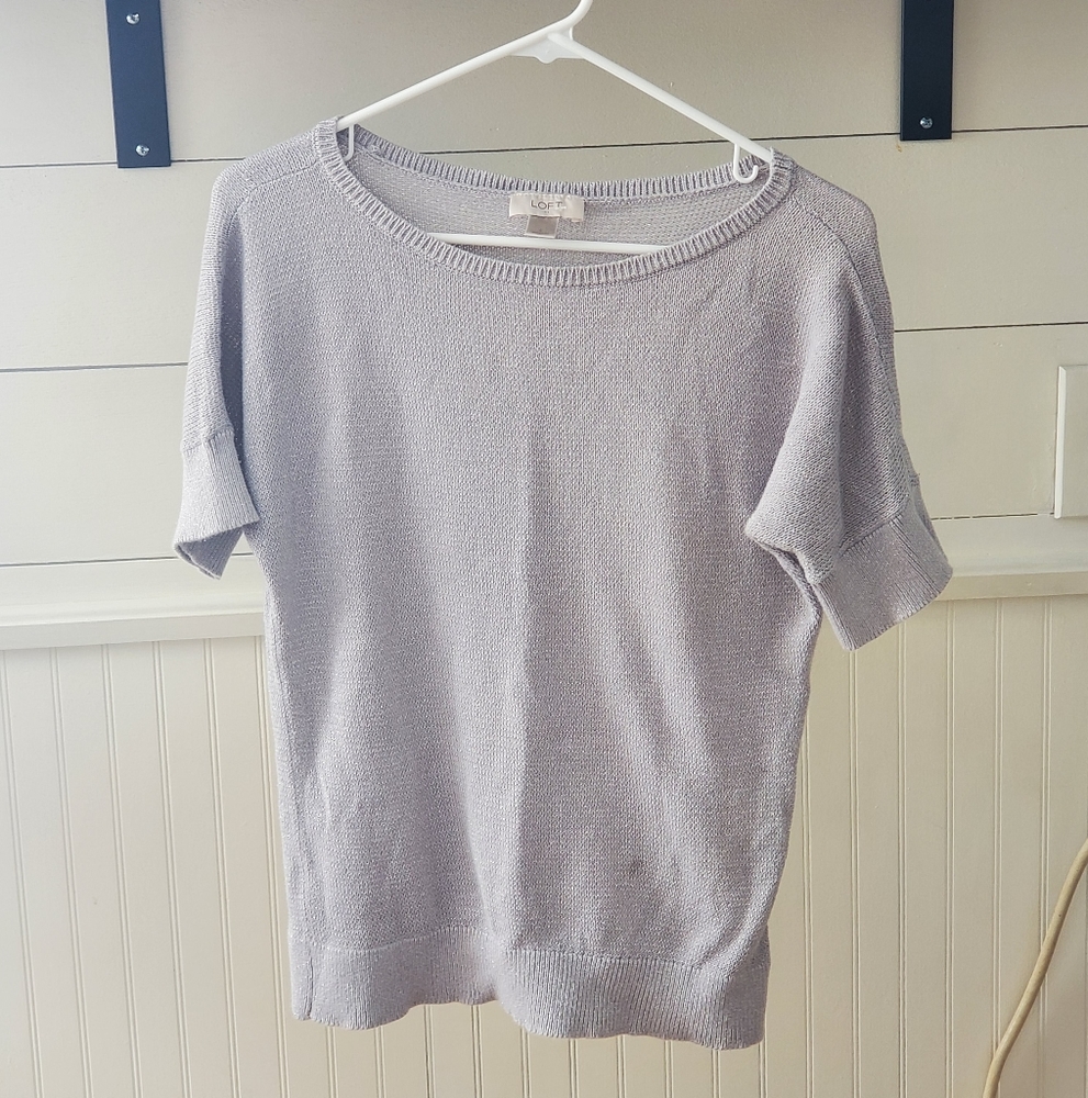 Silver sweater